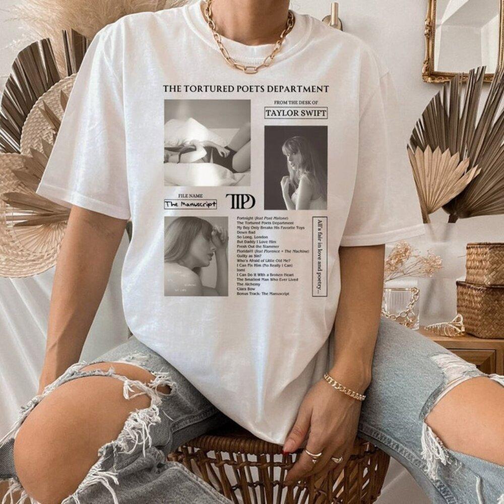 Fortnight The Tortured Poets Department Tshirt